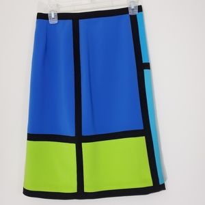 Studio G  color block pencil skirt size 4